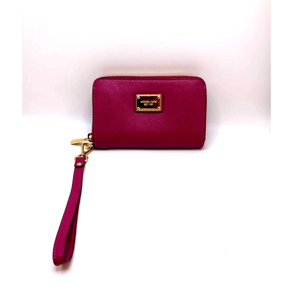Michael Kors Maroon Wristlet Wallet - Never ben used